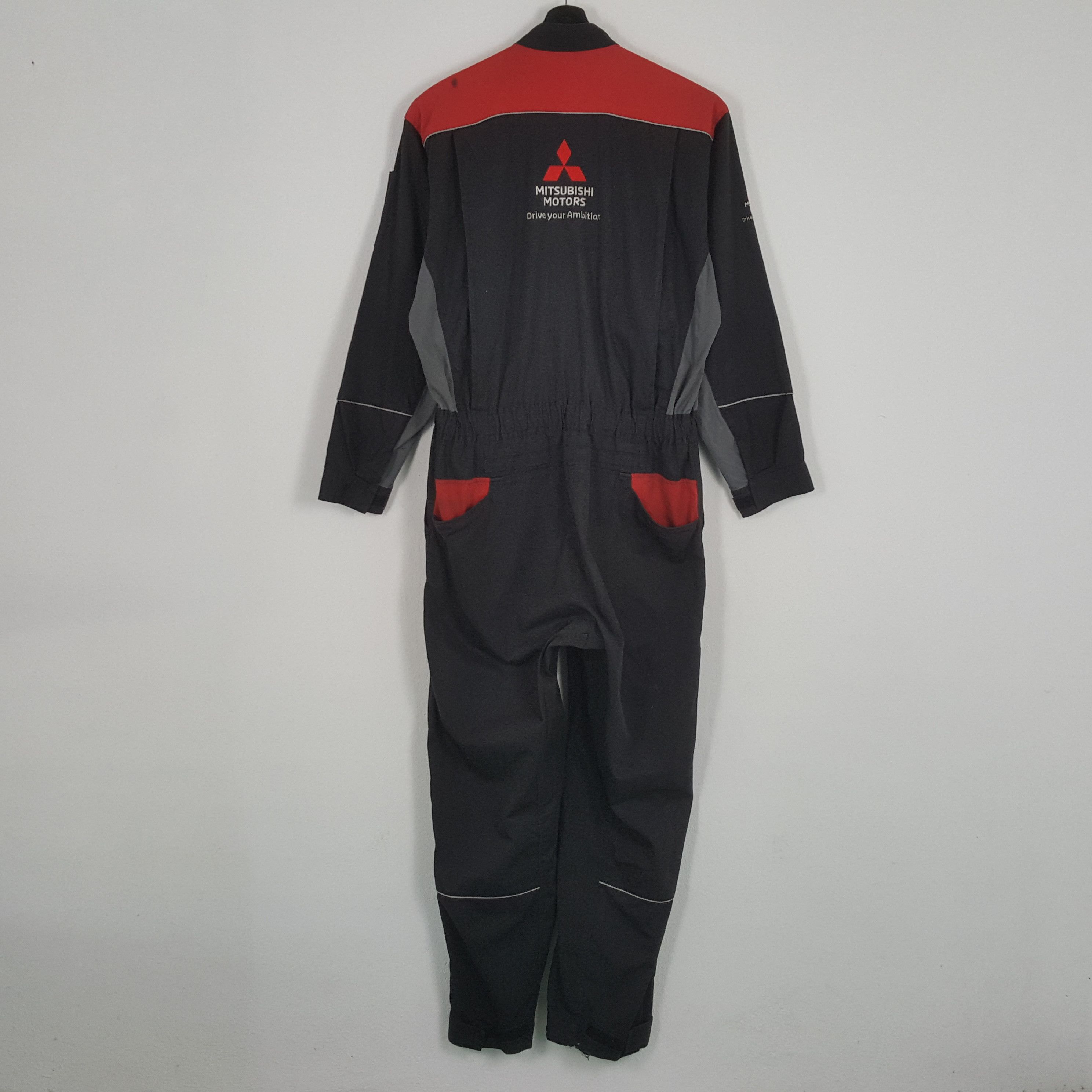 MITSUBISHI MOTOR Racing Workwear Style Coverall Jacket
