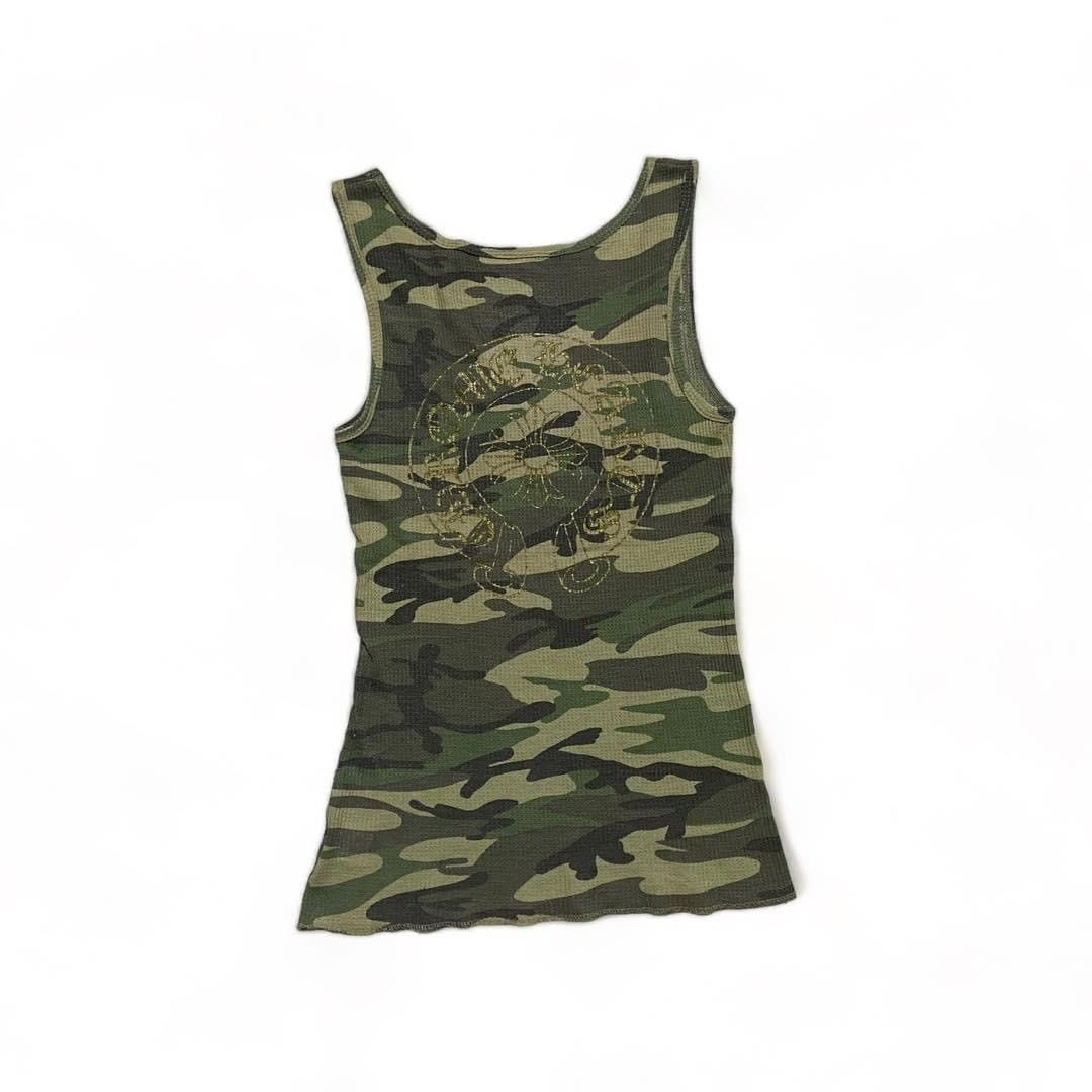 Chrome Hearts RARE Chrome Hearts Camo Gold Horseshoe Thermal