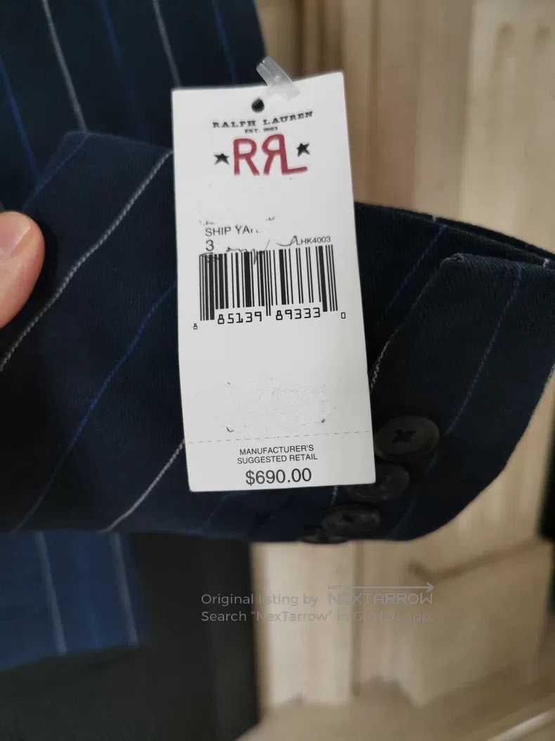 RRL Ralph Lauren RRL Ralph Lauren size 3 Oil slick classic retro casual jack Size 40L - 5 Thumbnail