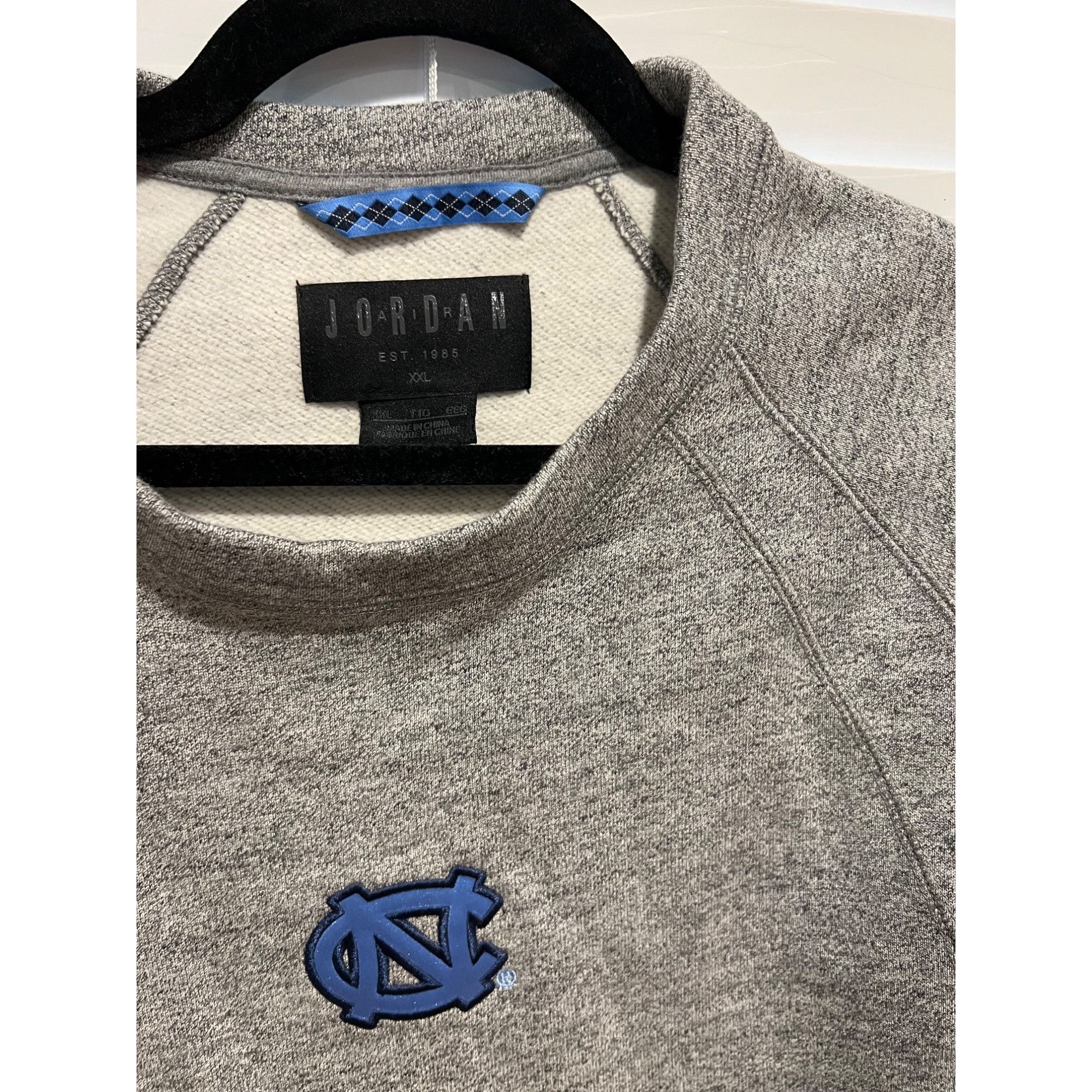 Jordan Brand × Nike Nike Air Jordan Elite North Carolina Sweater - Size XXL Size US XXL / EU 58 / 5 - 2 Thumbnail