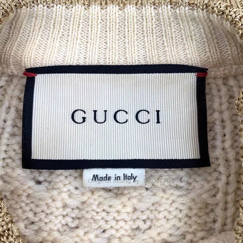Gucci Gucci Colour-blocked striped twisted wool round-neck long- Size XS / US 0-2 / IT 36-38 - 5 Thumbnail
