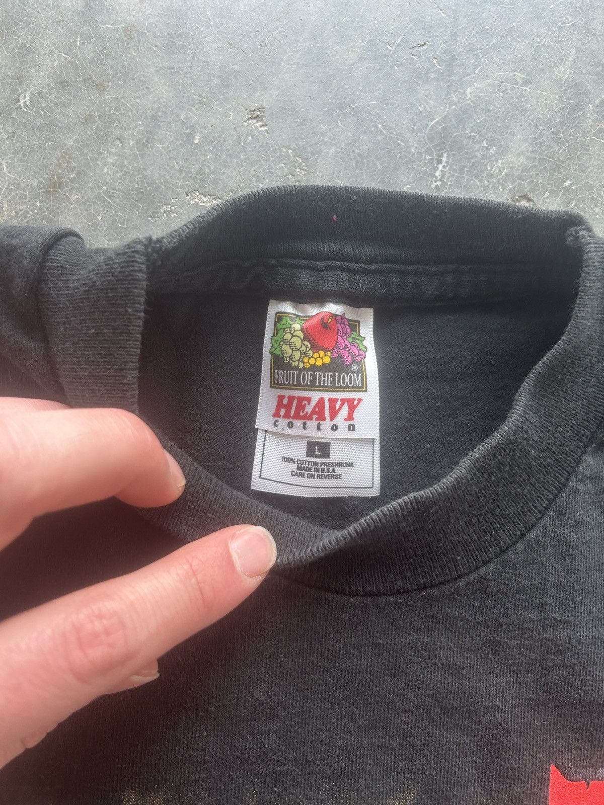 Fruit Of The Loom × Vintage Vintage 90s David Lee Murphy Tour Tee 1997 Size US M / EU 48-50 / 2 - 6 Thumbnail