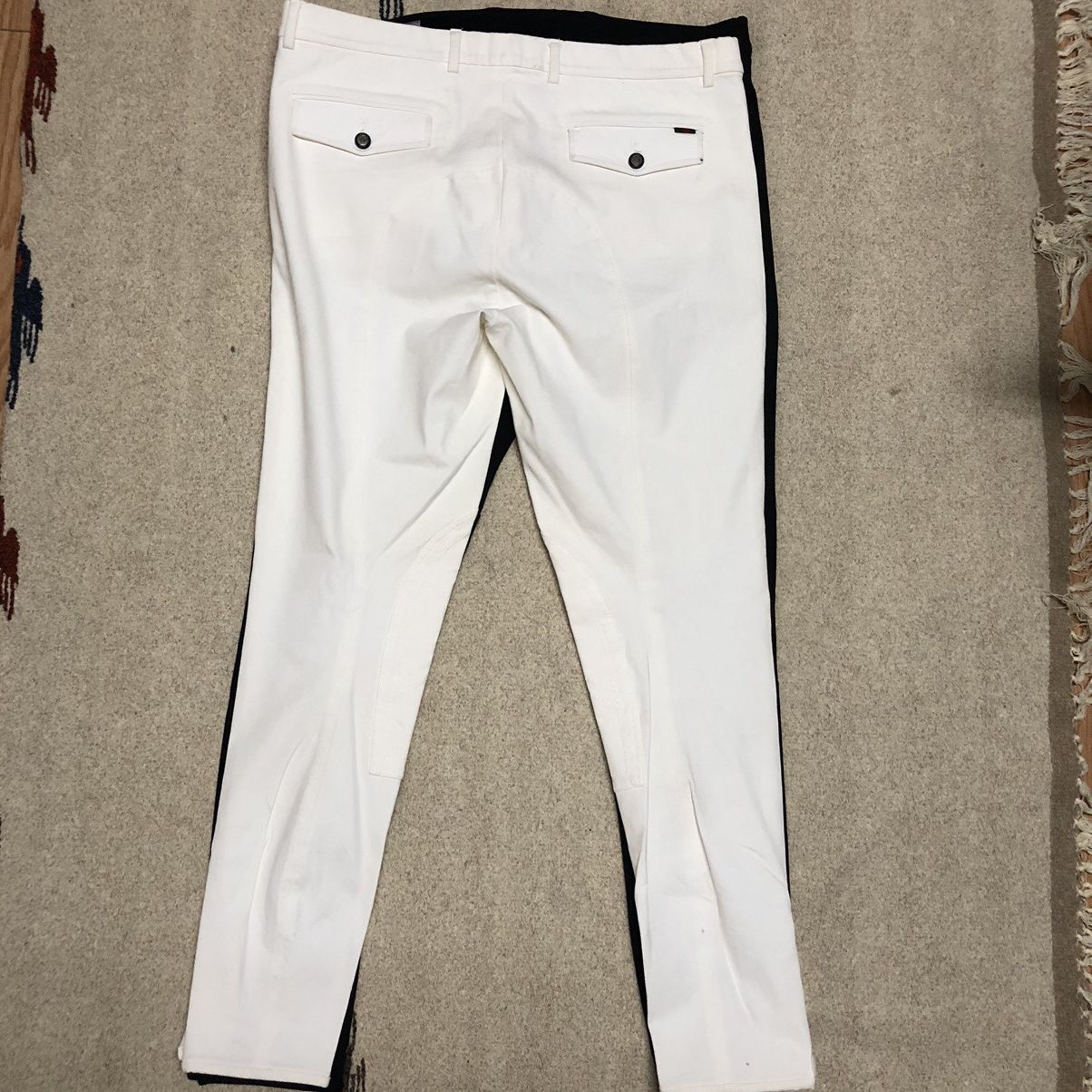 Gucci 34w skinny Equestrian Stripe Pants