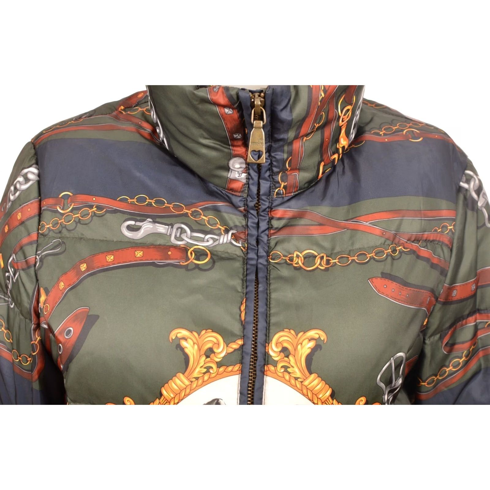 Moschino DDP Love Moschino Down Puffer Jacket Lila Fufi Dog Print Size USA 10 Womens Jacket Multicolor Puffer 10 Size L / US 10 / IT 46 - 2 Thumbnail