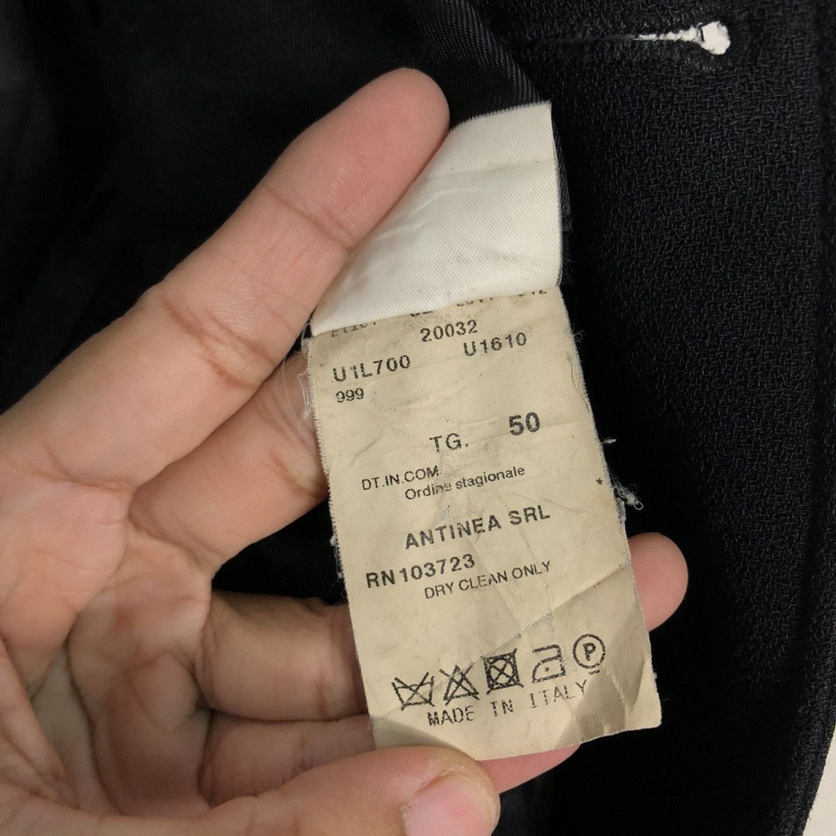 Emporio Armani 🔥RICH BLACK VINTAGE FLY LONG COATS WOOL EMPORIO ARMANI ITALY Size US M / EU 48-50 / 2 - 23 Thumbnail