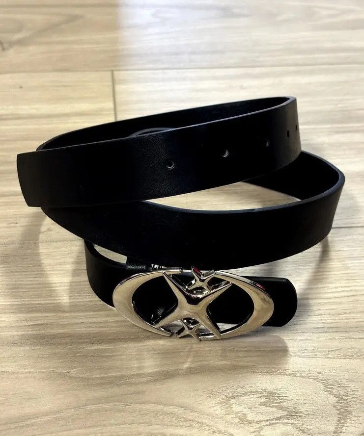 Japanese Brand Black Triple Star Belt Size ONE SIZE - 1 Thumbnail