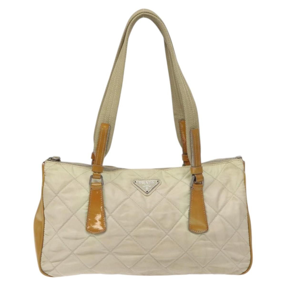 Prada Prada Vintage Shoulder Bag Nylon and Patent Leather Size ONE SIZE - 1 Thumbnail