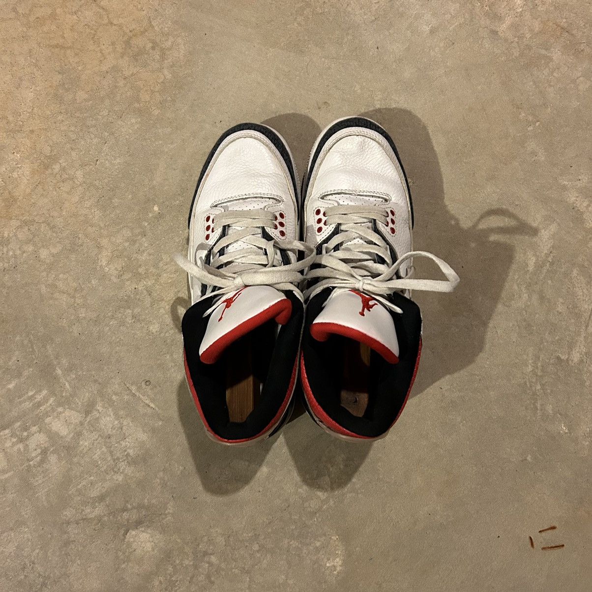 Jordan Brand × Nike Air Jordan 3 Retro SE Fire Red Denim 2020 US 10.5 Size US 10.5 / EU 43-44 - 8 Thumbnail