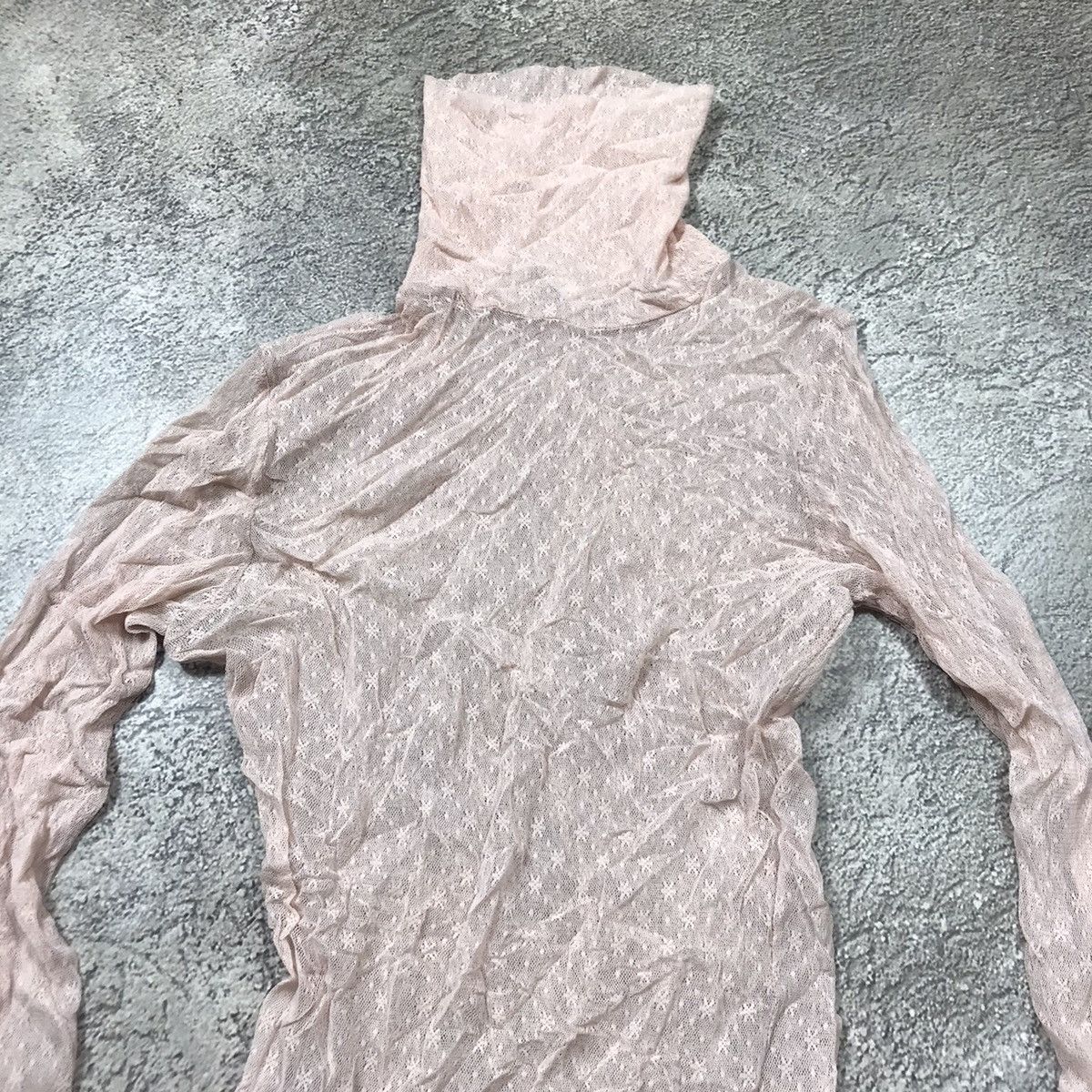 Vintage Vintage Y2K Mesh Cutout Blouse Avant Garde Grunge Cropped XS Size XS / US 0-2 / IT 36-38 - 3 Thumbnail