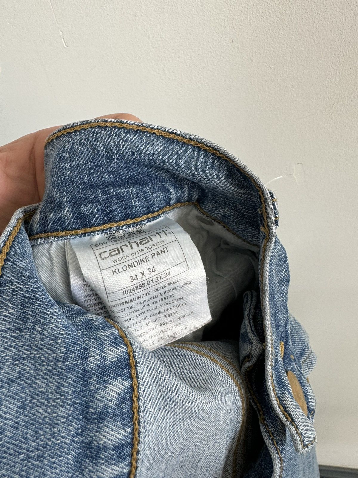 Carhartt Vintage Carhartt Klondike Pant Denim Jeans Size US 34 / EU 50 - 6 Thumbnail
