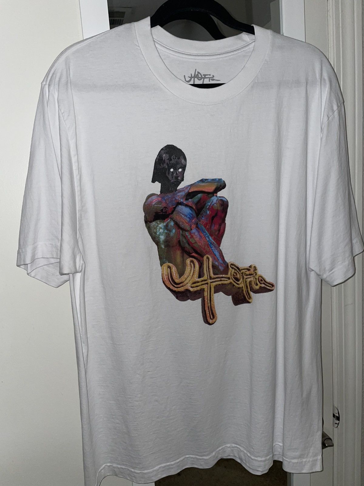 Tシャツ・カットソー Travis Scott Utopia B1 Tee Travis Scott Utopia B1 Tee White