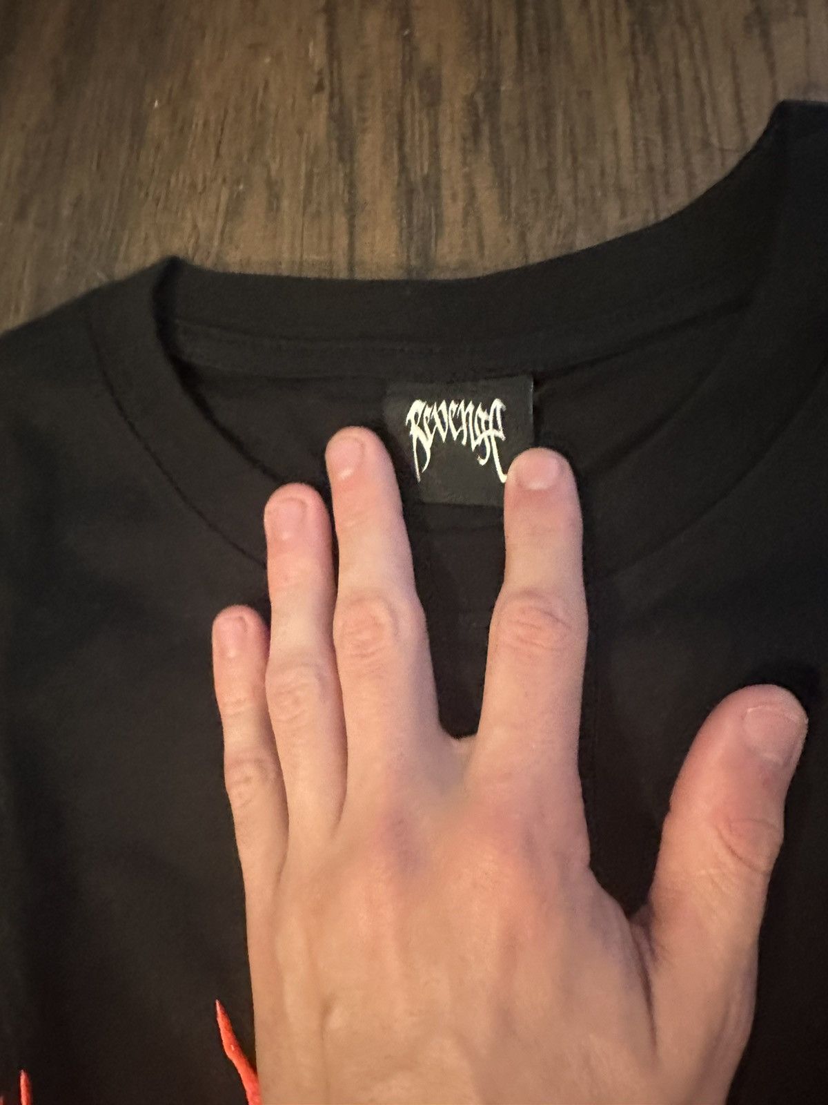 Revenge Metal Double Layer Long Sleeve Tee Size US M / EU 48-50 / 2 - 2 Thumbnail