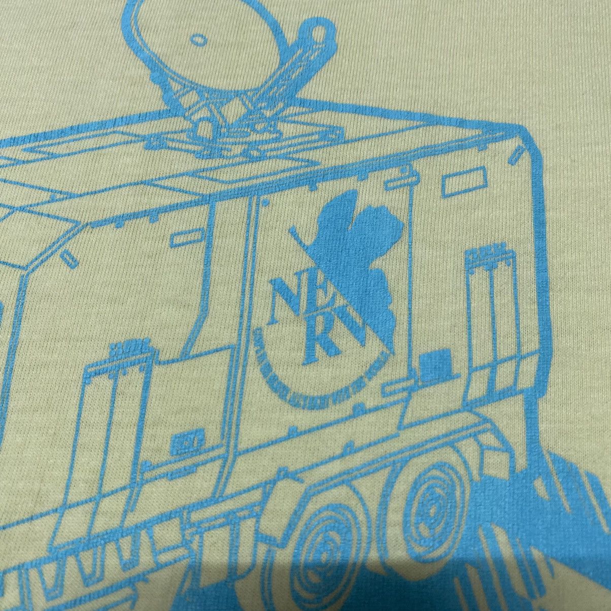 Anime × Vintage Neon Genesis Evangelion Nerv Transport Anime T Shirt Size US M / EU 48-50 / 2 - 7 Thumbnail