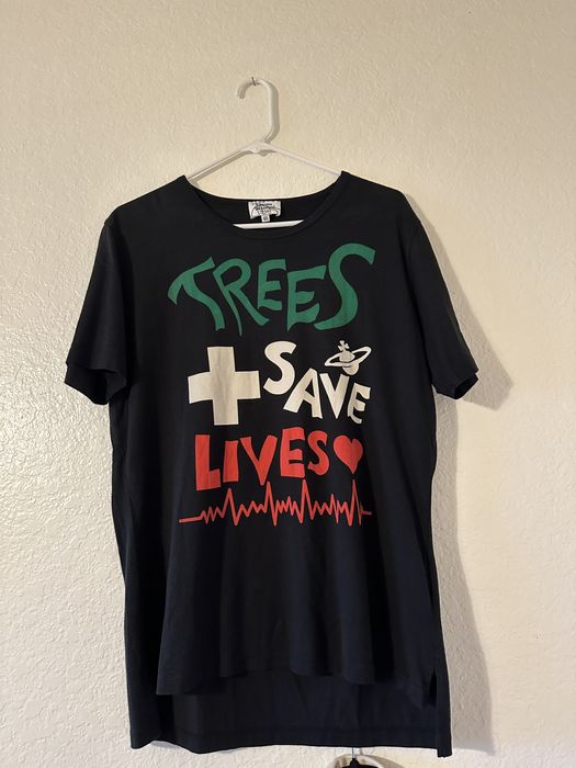 ユニオンジャックヴィヴィアンウエストウッド TREES SAVE LIVESバッグ ...