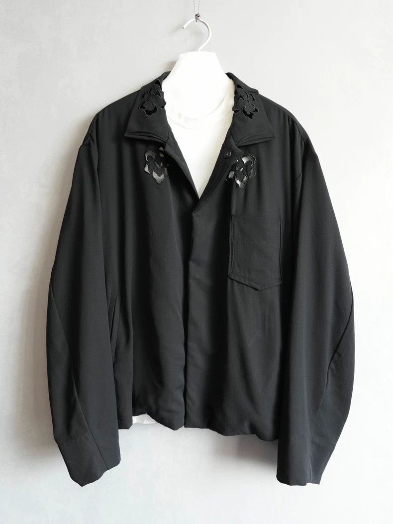 Yohji Yamamoto96SS Flower and Junior Rose Cutout Jacket 250