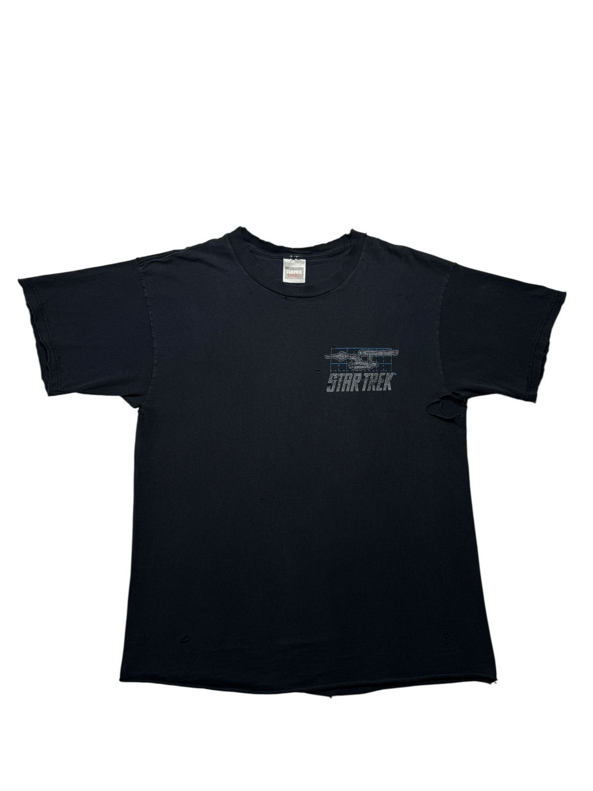 Vintage Vintage 1993 Star Trek NCC-1701 Tee Shirt Size US XL / EU 56 / 4 - 6 Thumbnail