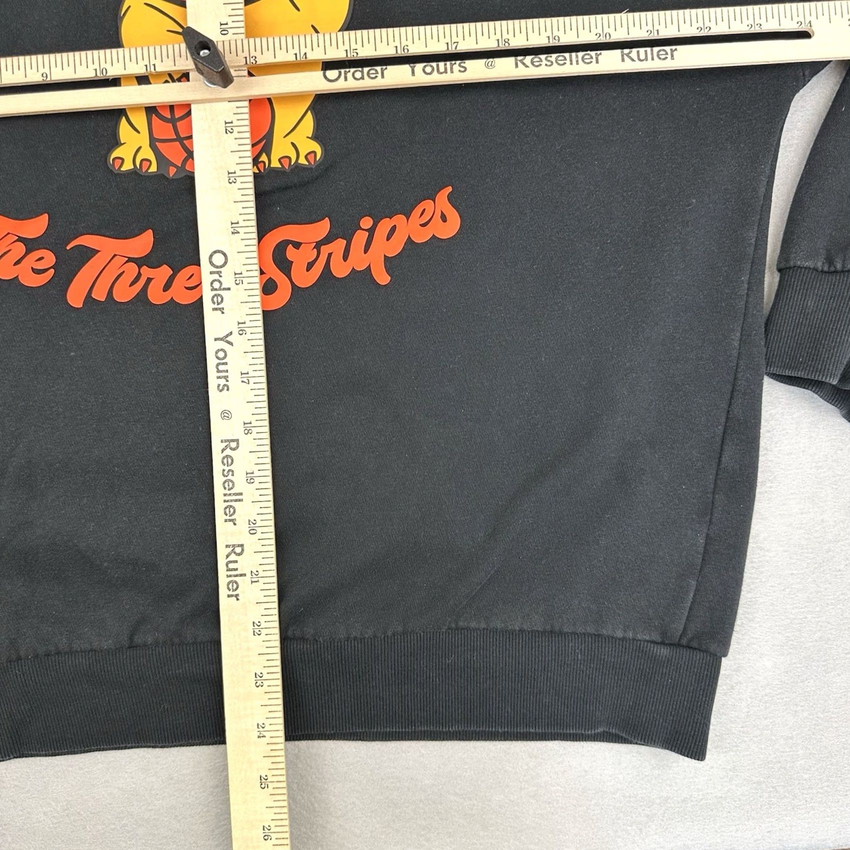 Adidas Adidas Hoodie Mens Medium Black Pullover Cat Basketball 3 Stripes Sweatshirt M Size US M / EU 48-50 / 2 - 7 Thumbnail