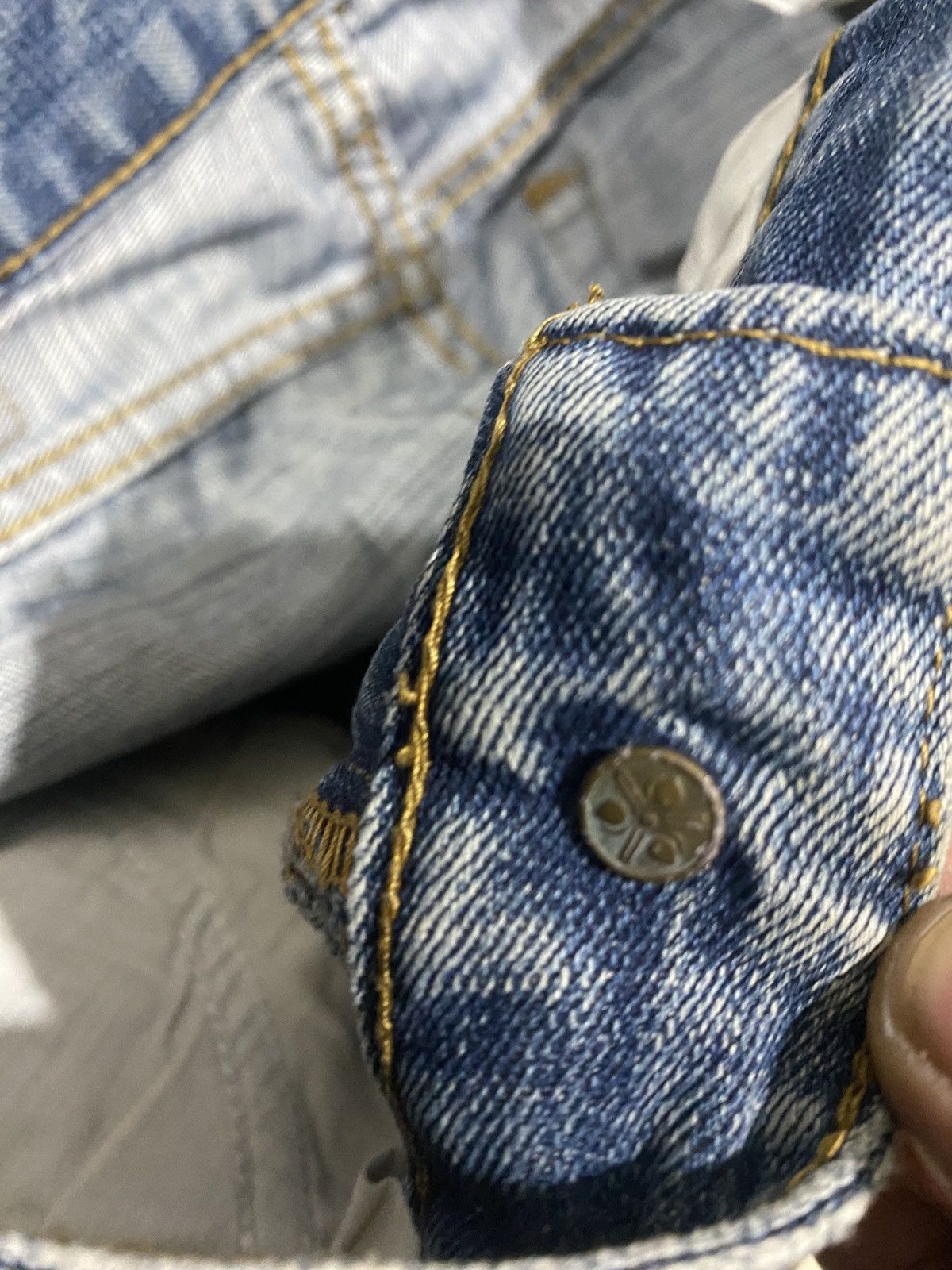 Momotaro Jeans Momotaro Jeans Destress Size US 32 / EU 48 - 8 Thumbnail
