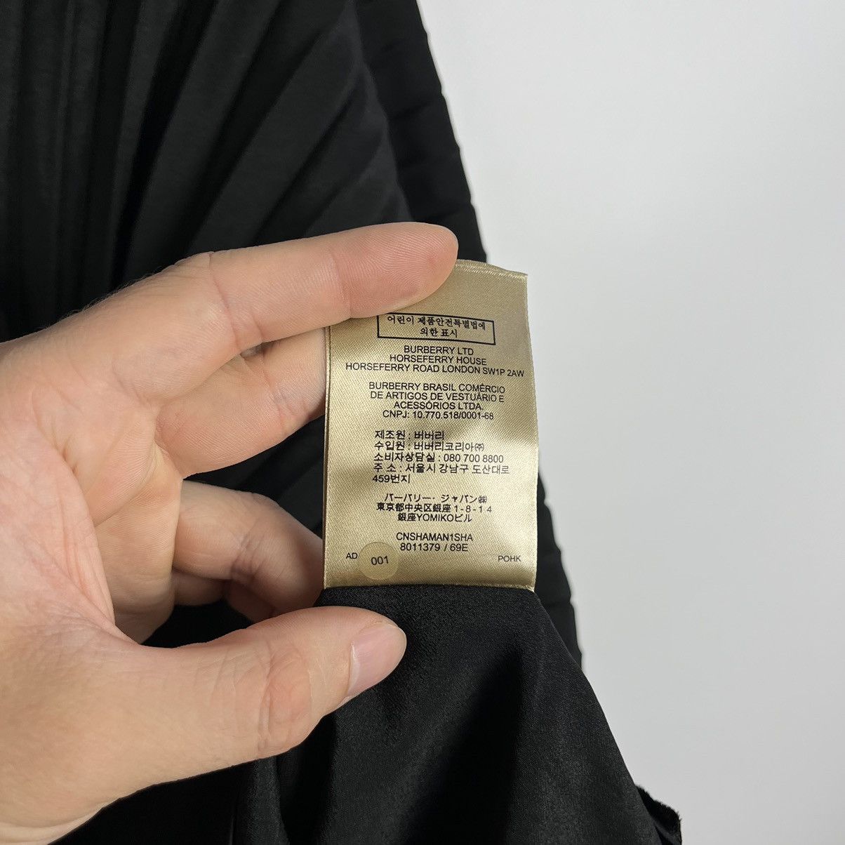 Burberry Ladies Burberry pleated midi skirt Size 28" / US 6 / IT 42 - 17 Thumbnail