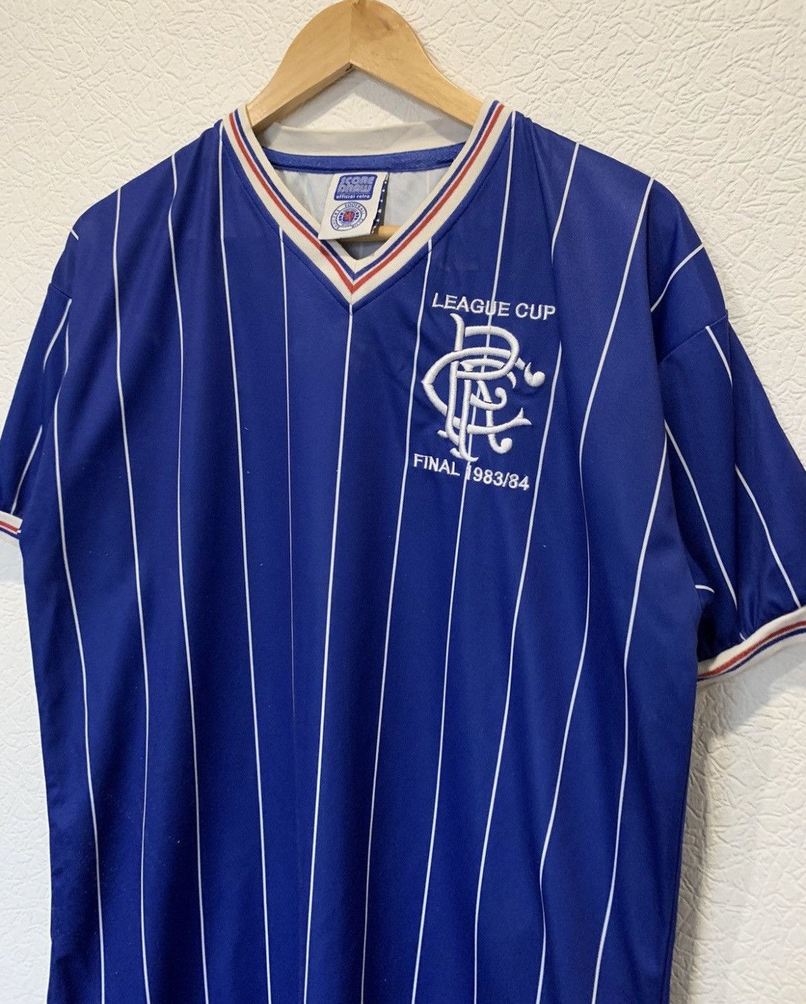 Vintage RANGERS VINTAGE SOCCER JERSEY 1983/1984 HOME KIT FOOTBALL Size US L / EU 52-54 / 3 - 2 Thumbnail