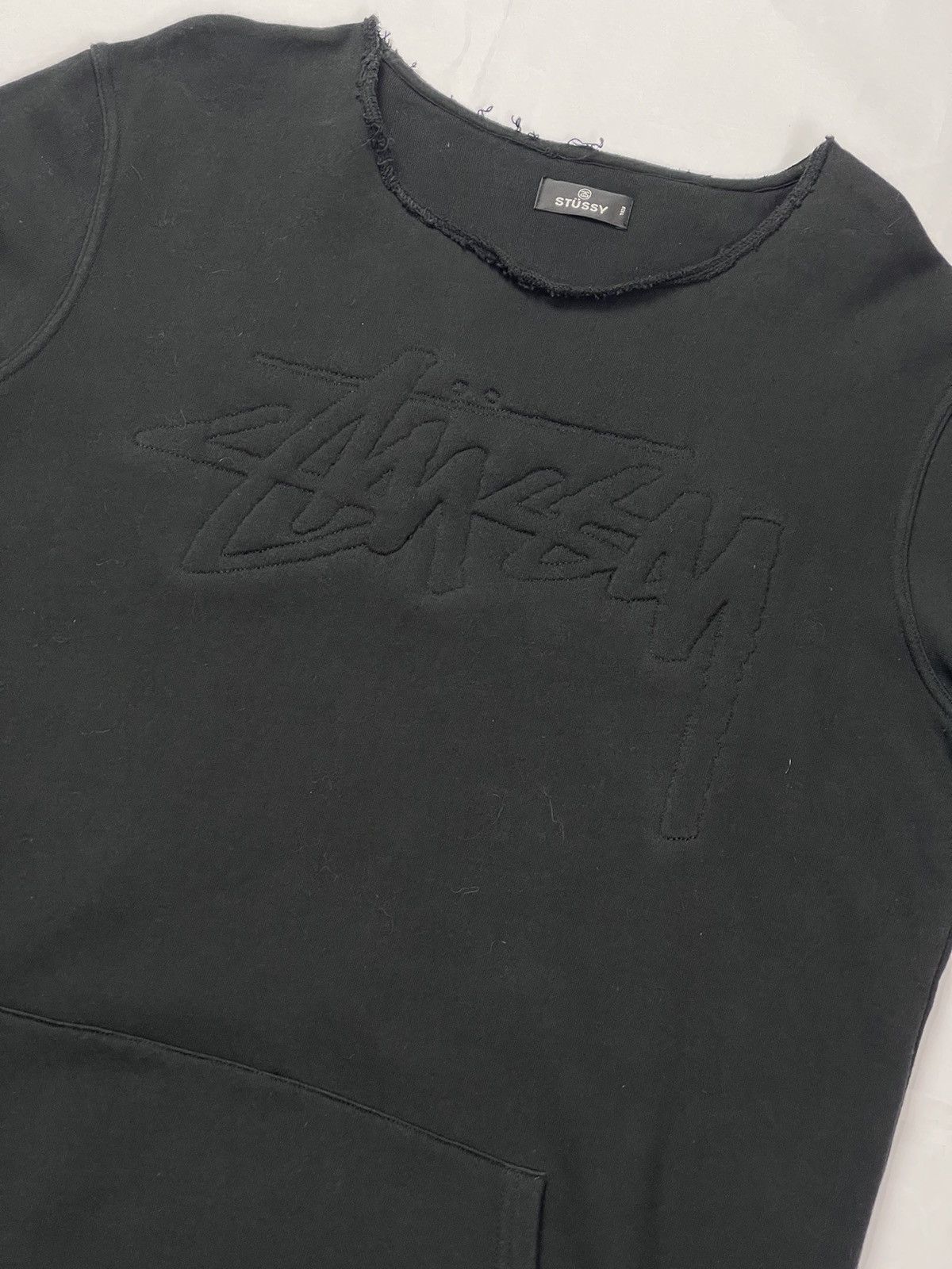 Stussy Short-Sleeve Embroidered Sweatshirt Size US L / EU 52-54 / 3 - 2 Thumbnail