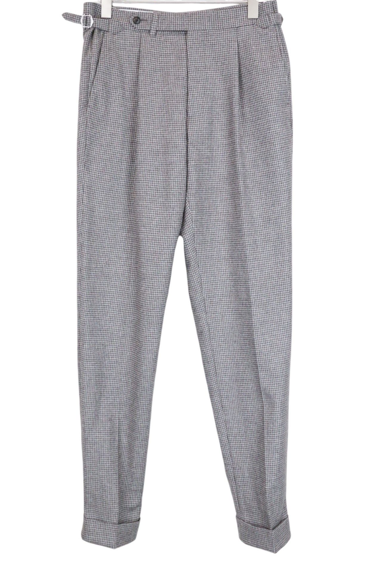 Suitsupply HAVANA UK328R Grey Wool Cashmere Suit 67233 Size 38R - 8 Thumbnail