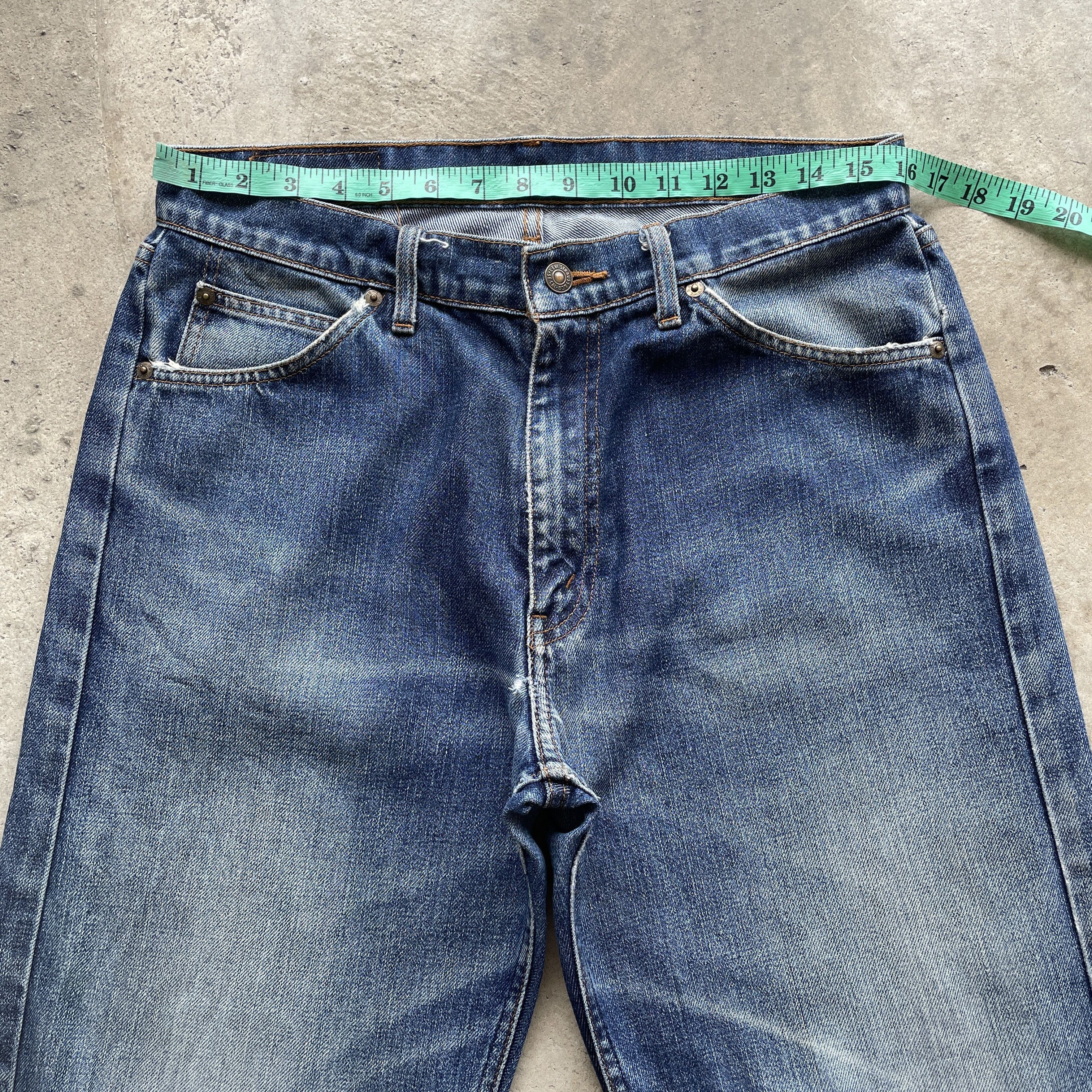 Levi's × Levi's Vintage Clothing Vintage Levi’s 612 Distressed Jeans Faded Orange Tag Pants Size US 32 / EU 48 - 5 Thumbnail
