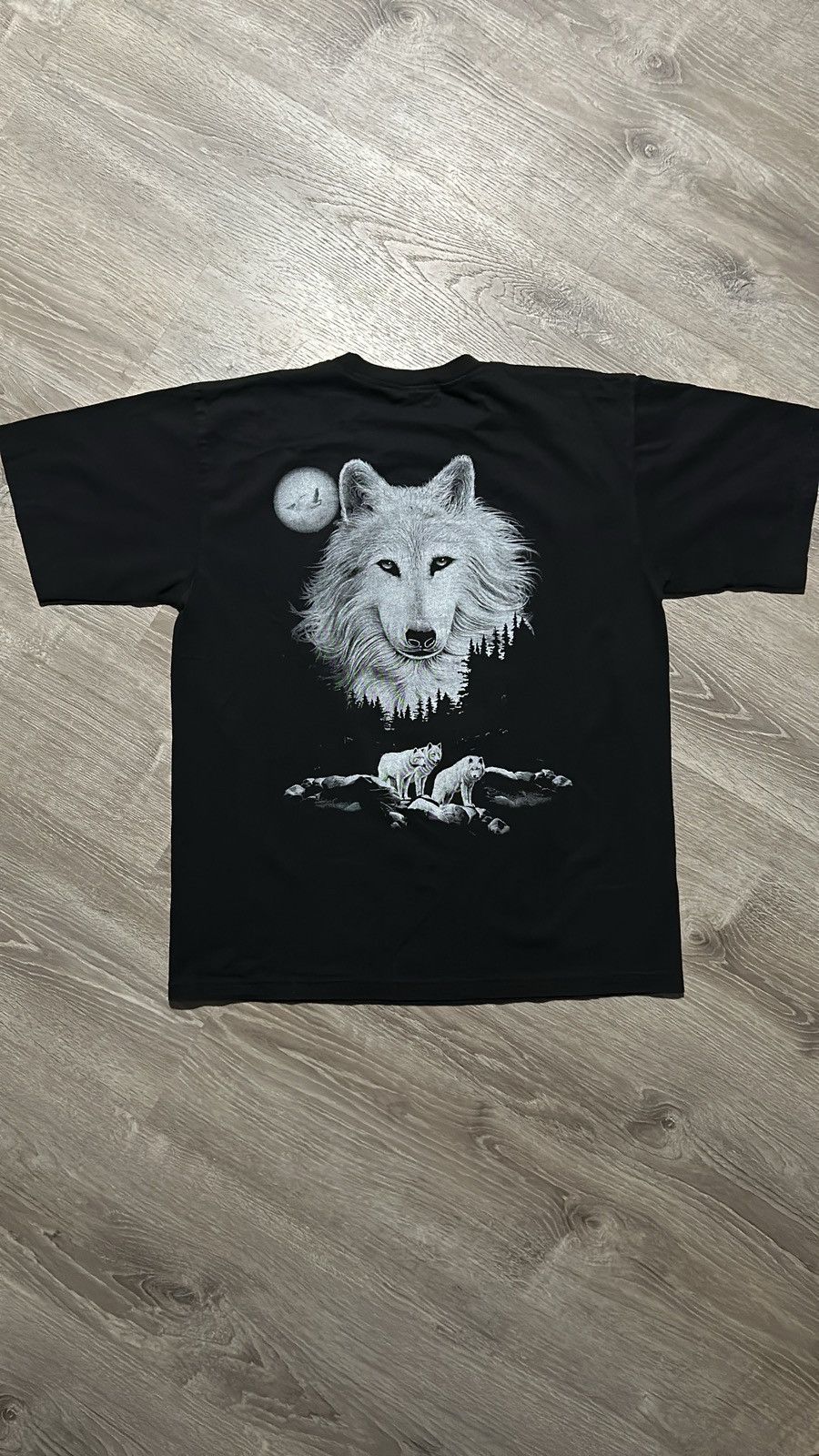 Other Vintage wolf t-shirt Size US XL / EU 56 / 4 - 3 Thumbnail
