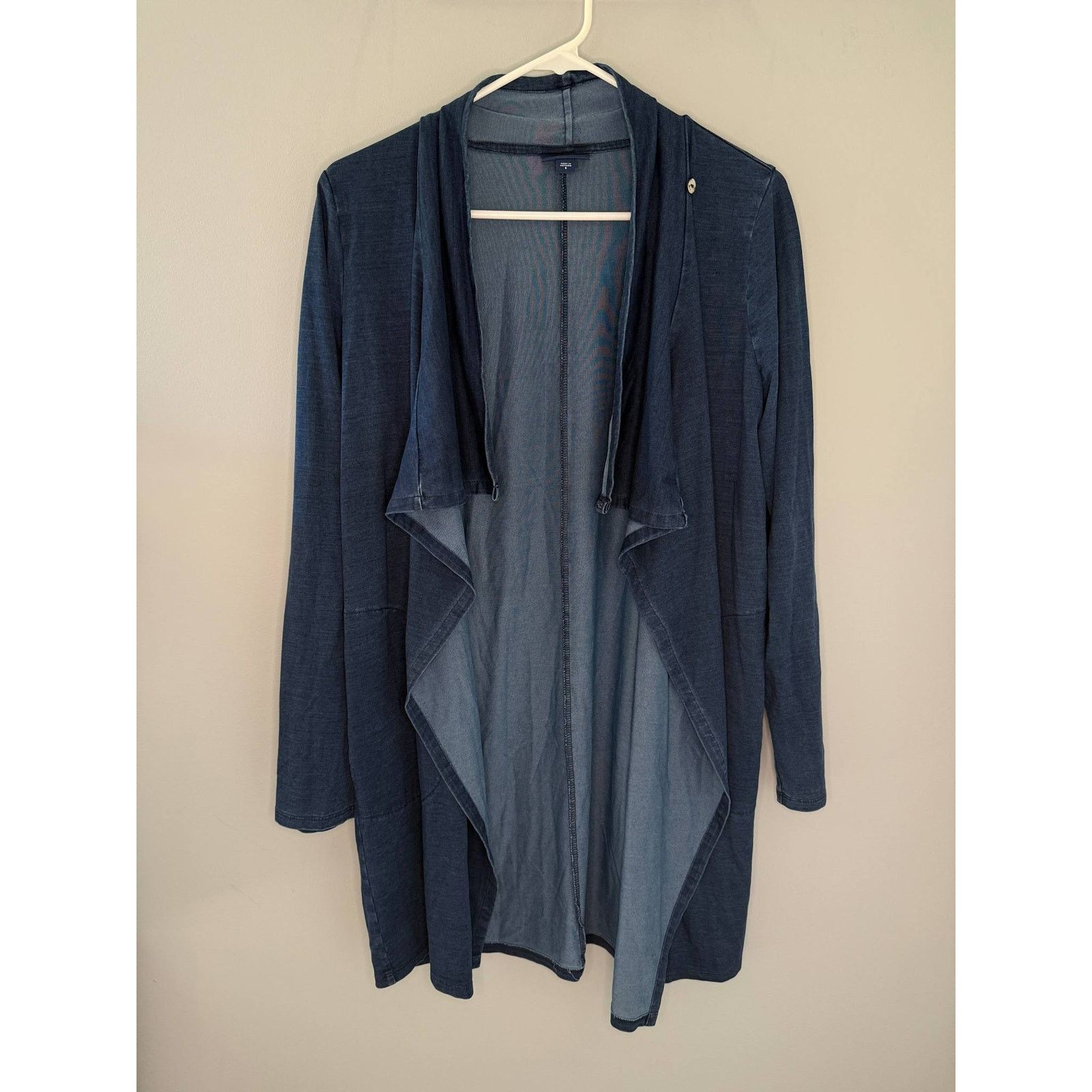 Other Pure Jill Indigo Denim Cardigan Sweater Blue Women's Size S Size S / US 4 / IT 40 - 1 Thumbnail