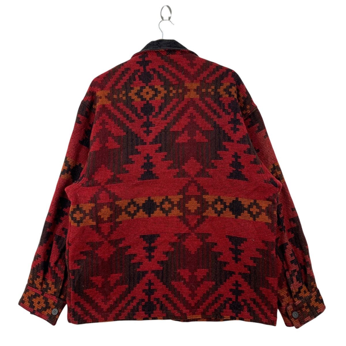 Vintage × Woolrich Woolen Mills Vintage WOOLRICH Made In Usa Native Navajo Design Jacket Size US M / EU 48-50 / 2 - 2 Thumbnail