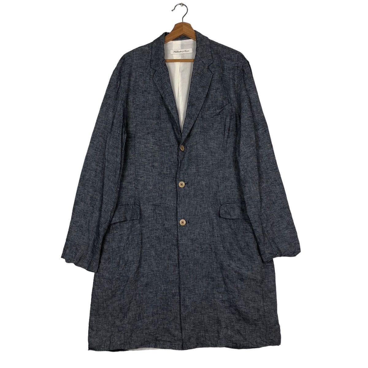 45rpm 🔥Hollander Long Jacket Indigo Sisoko Japan Made Biker Wear Size US M / EU 48-50 / 2 - 1 Thumbnail