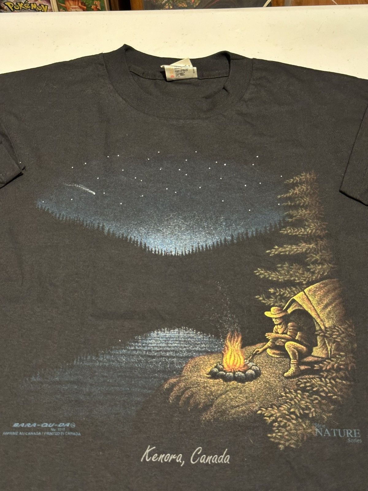Vintage Vintage 90s Nature wilderness Single Stitch T-shirt Size US XL / EU 56 / 4 - 4 Thumbnail
