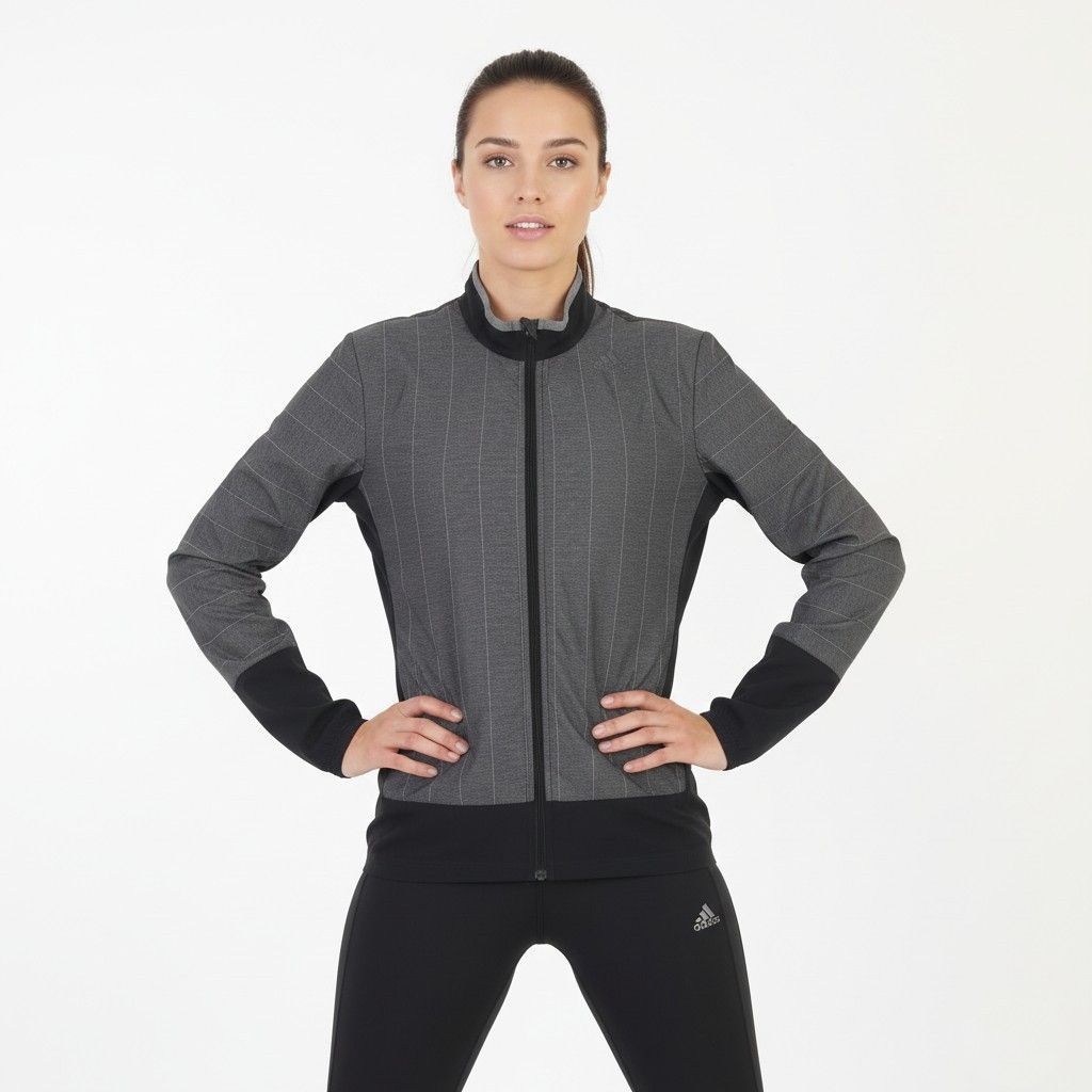 Adidas Adidas Supernova Women M Jacket Gray Sample 9123 Size M / US 6-8 / IT 42-44 - 1 Thumbnail