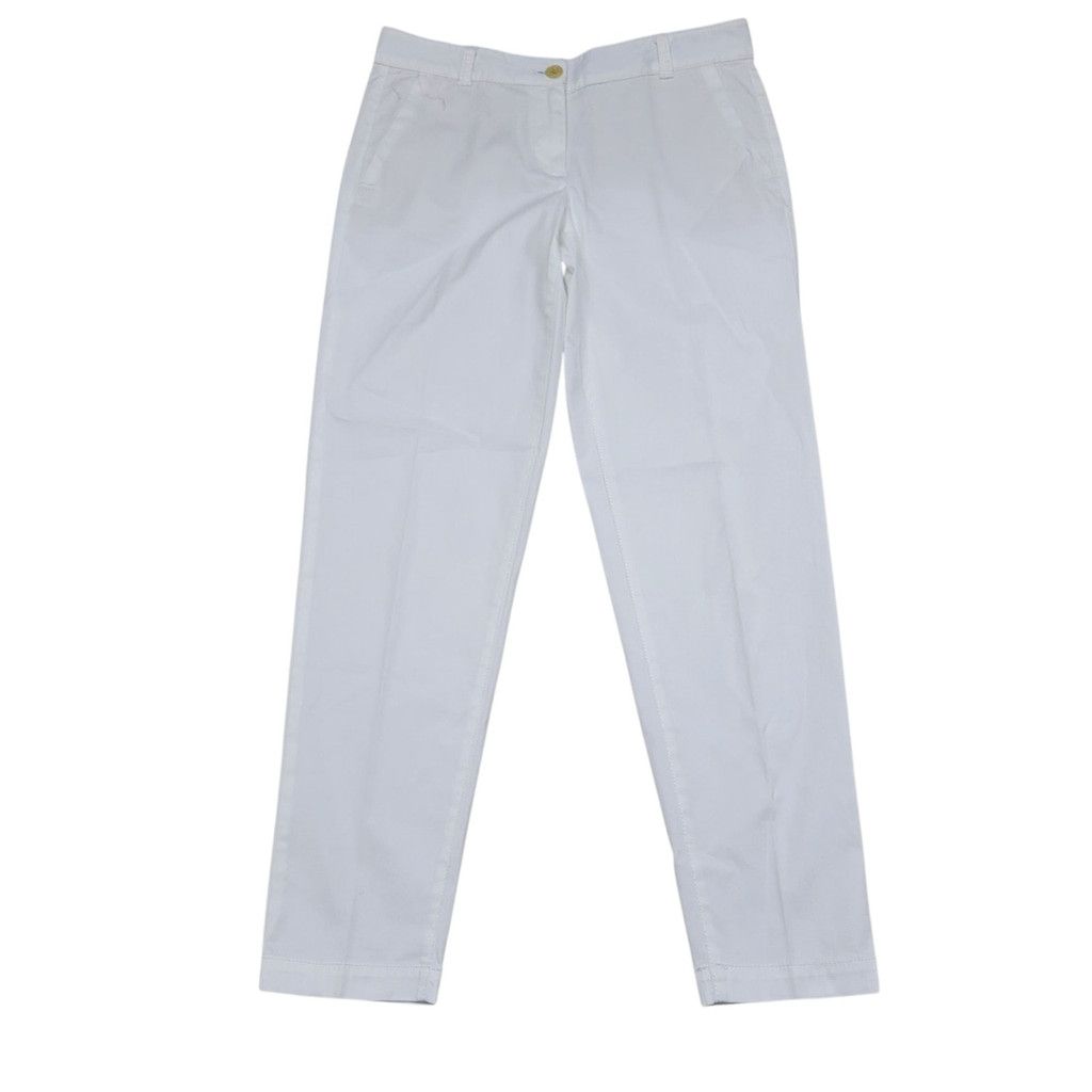 Talbots Talbots The Weekend Chino Women's White Pants Size 2P Waist Size 26" / US 2 / IT 38 - 2 Thumbnail