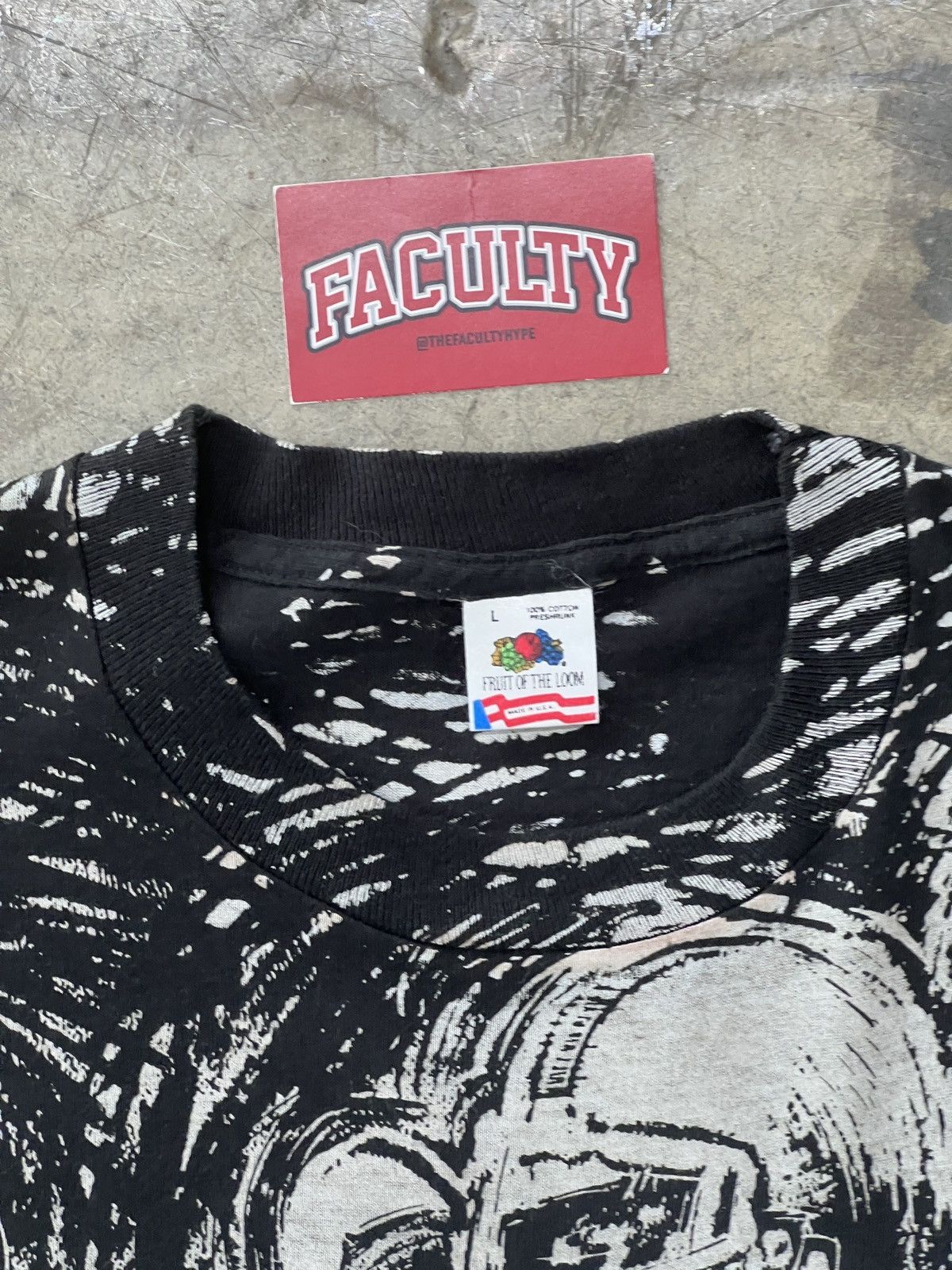 NFL Vintage AOP 90s Houston Oliers Football Tee Large Size US L / EU 52-54 / 3 - 3 Thumbnail