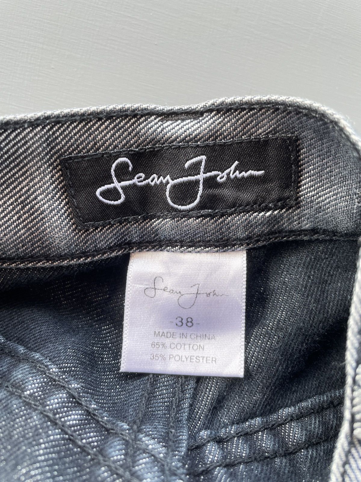 Sean John Sean John Shiny Silver Baggy Jeans (P62) Size US 32 / EU 48 - 12 Thumbnail