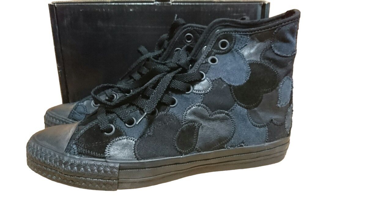 image of Number N Ine Number (N)Ine Patchwork Sneakers 03Ss in Black, Men's (Size 8)