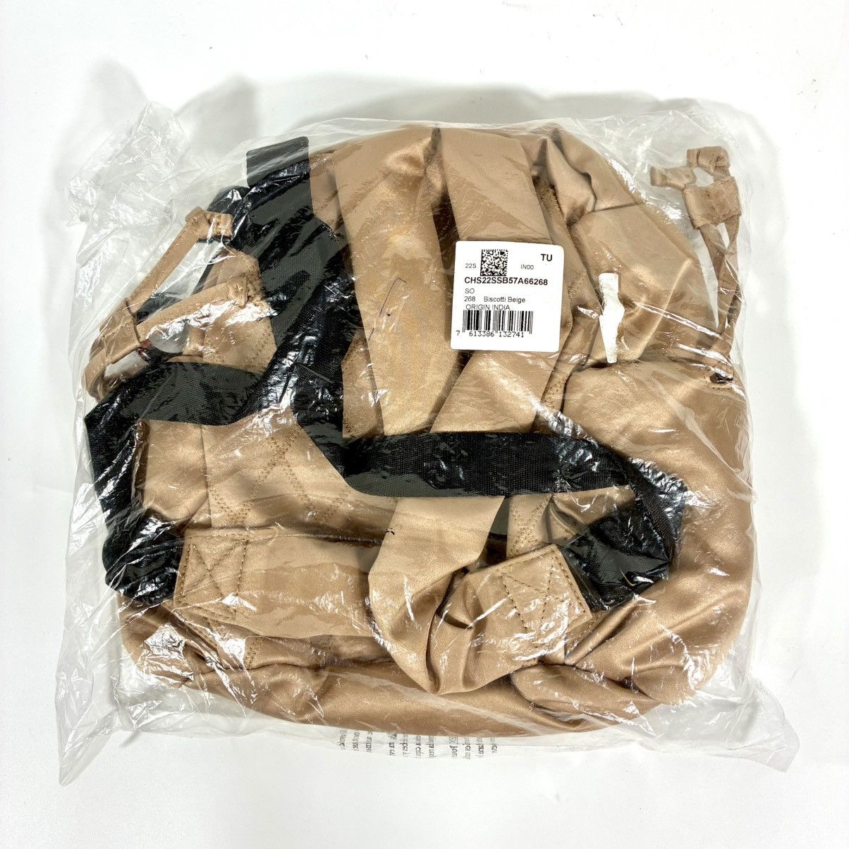 See by Chloe See by Chloe Tilly Satin Mini Backpack Biscotti Beige NWT Size ONE SIZE - 18 Thumbnail