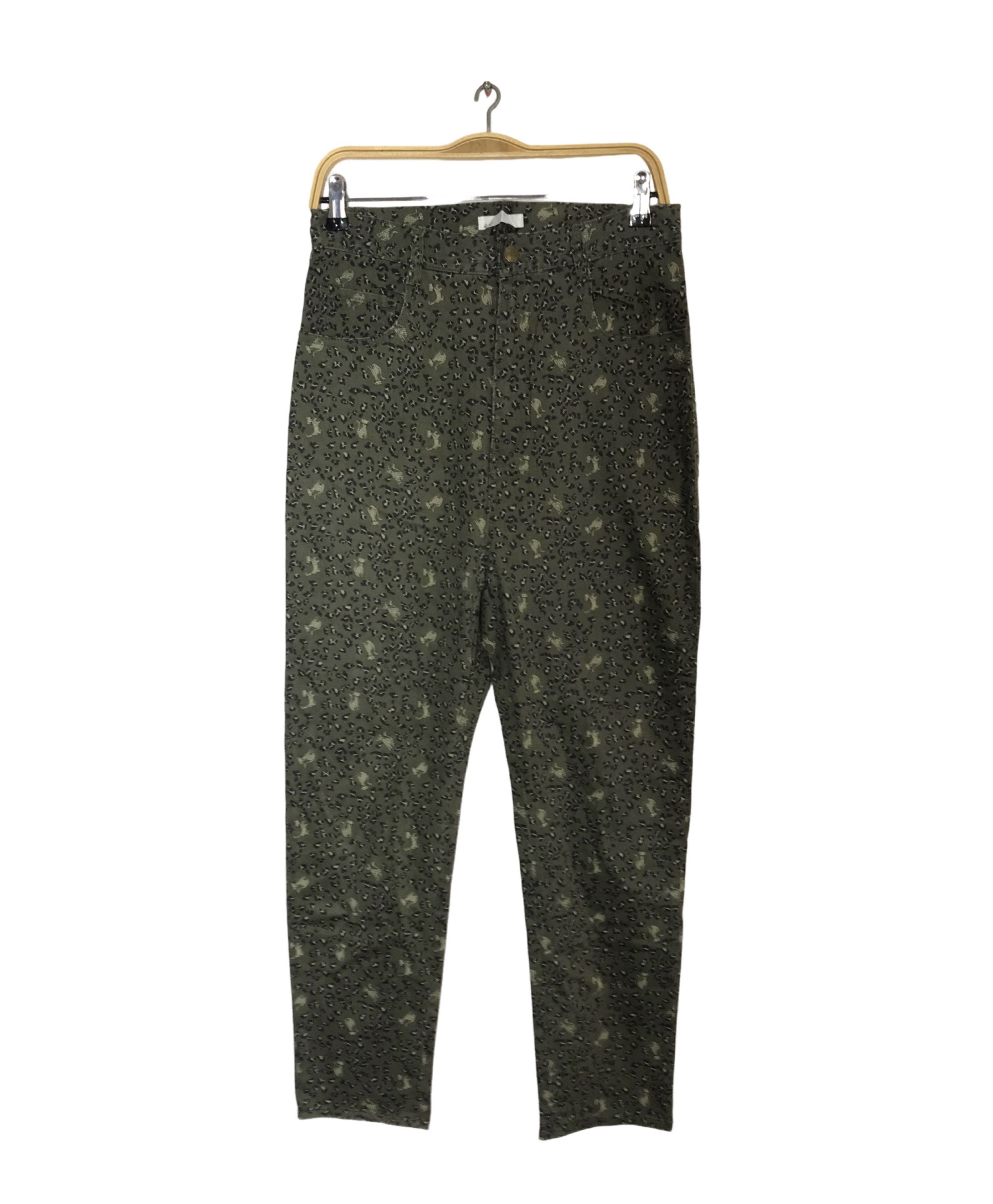 Ne-Net Ne-Net Issey Miyake Leopard Art Pant Design Denim Size 29" - 1 Thumbnail