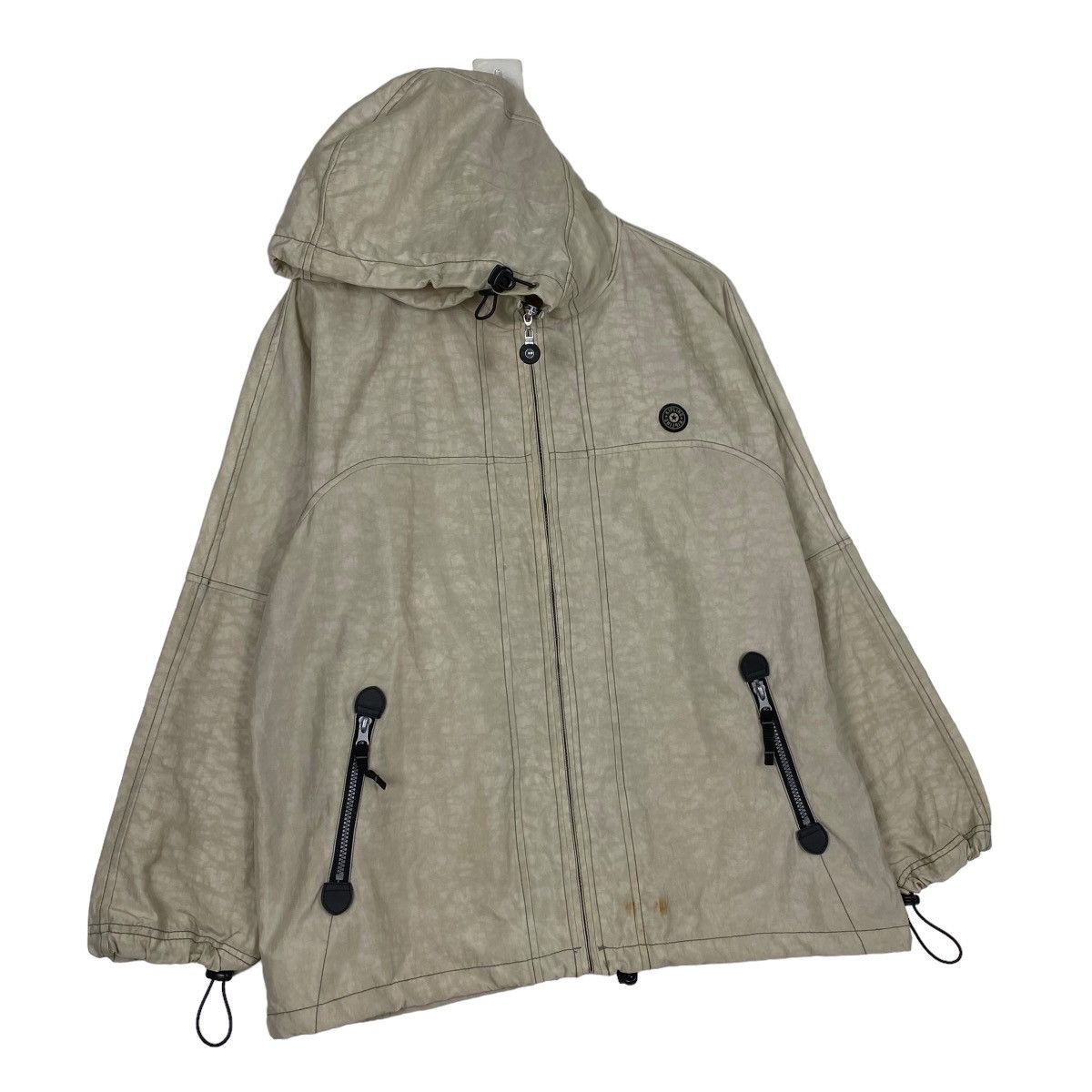 Japanese Brand Kipling windbreaker jacket hoodie Size US L / EU 52-54 / 3 - 3 Thumbnail