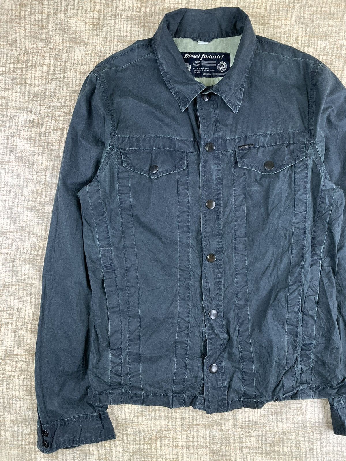 Diesel × Vintage Vintage Diesel Industry N.78 Military Apparel Jacket Size US M / EU 48-50 / 2 - 2 Thumbnail