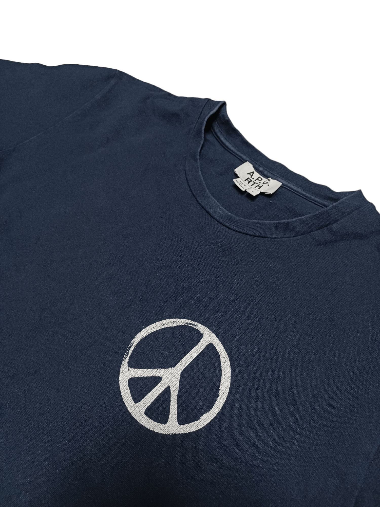 A.P.C. A.P.C MADE IN PORTUGAL HEAVY COTTON TEA Size US L / EU 52-54 / 3 - 2 Thumbnail