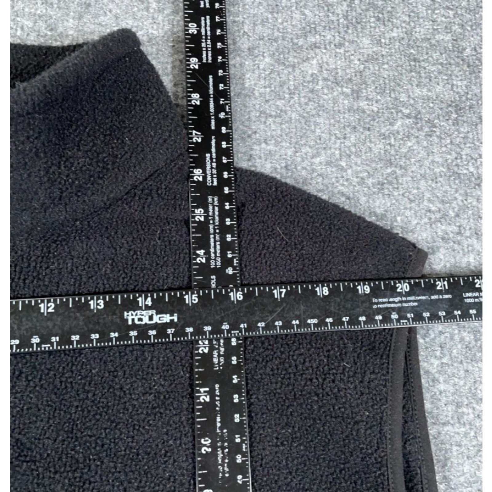 Avalanche VINTAGE Campmor Vest Jacket/Coat: 2XL Black Polartec Zip Vest - Outdoor Outdoor Avalanche Men Size US XXL / EU 58 / 5 - 6 Thumbnail
