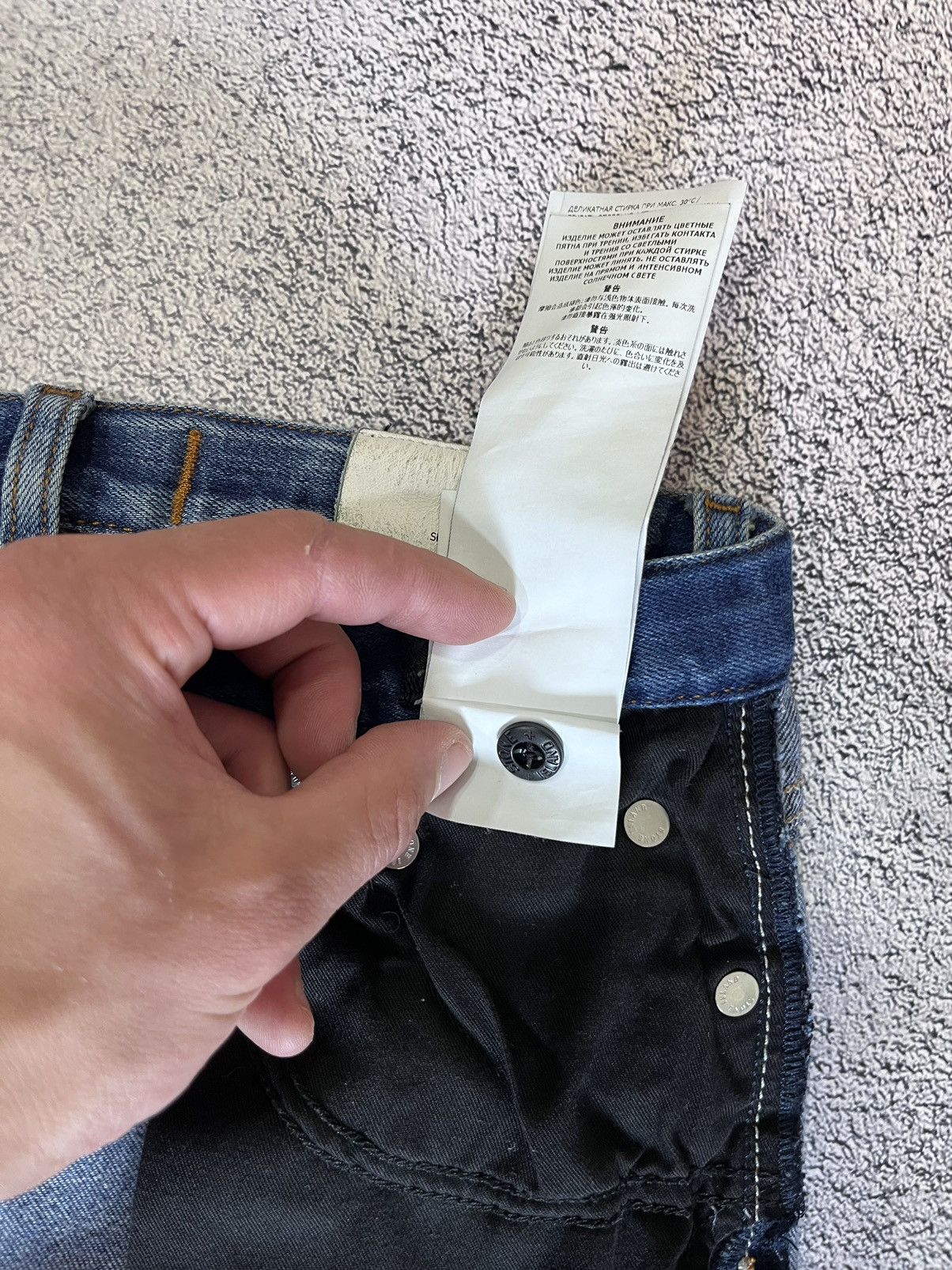 Stone Island Stone Island Junior Logo Patch Kids Jeans Blue Size 8 / 128 Size US 26 / EU 42 - 18 Thumbnail