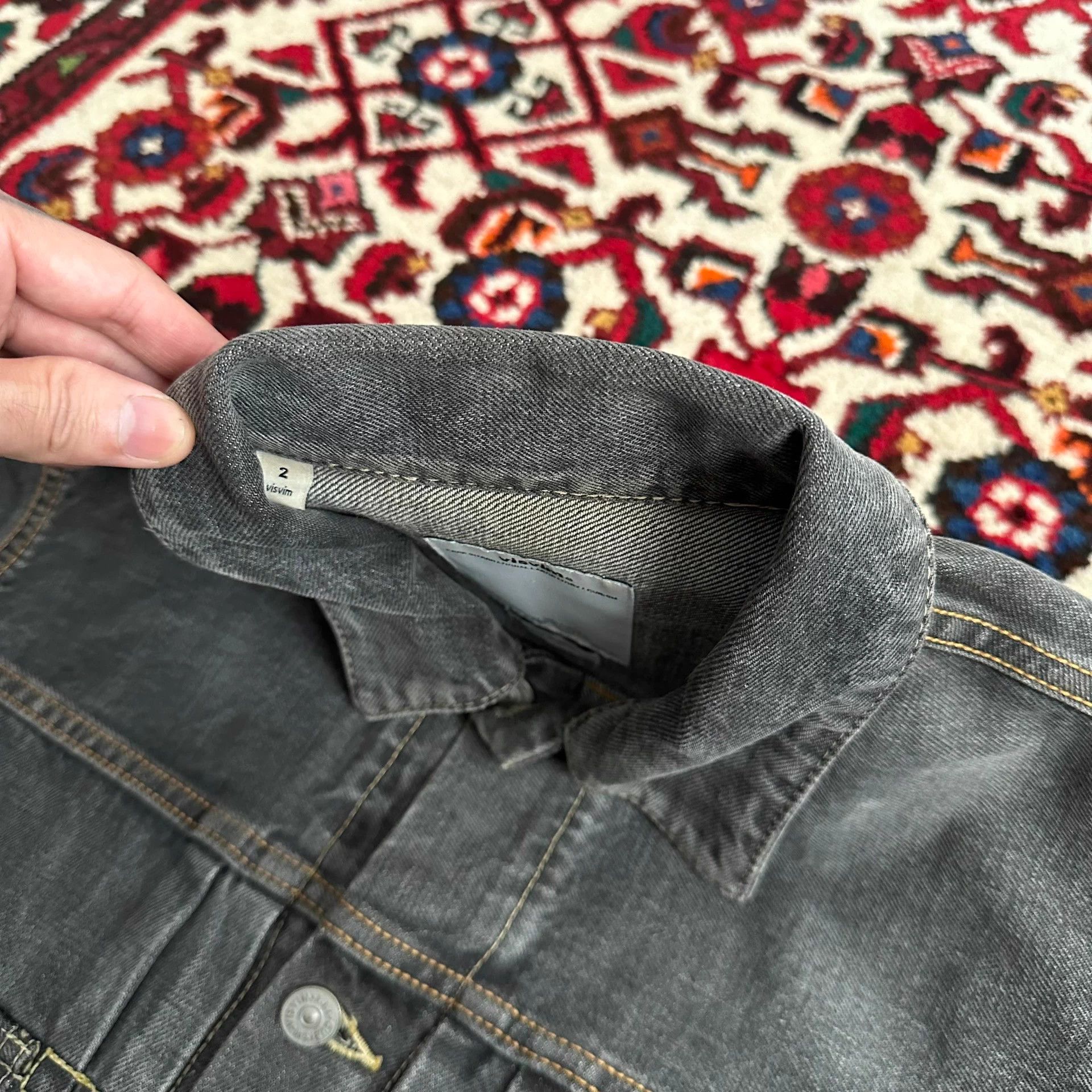 Visvim visvim 14aw 101 denim jacket black size 2 Size US M / EU 48-50 / 2 - 6 Thumbnail