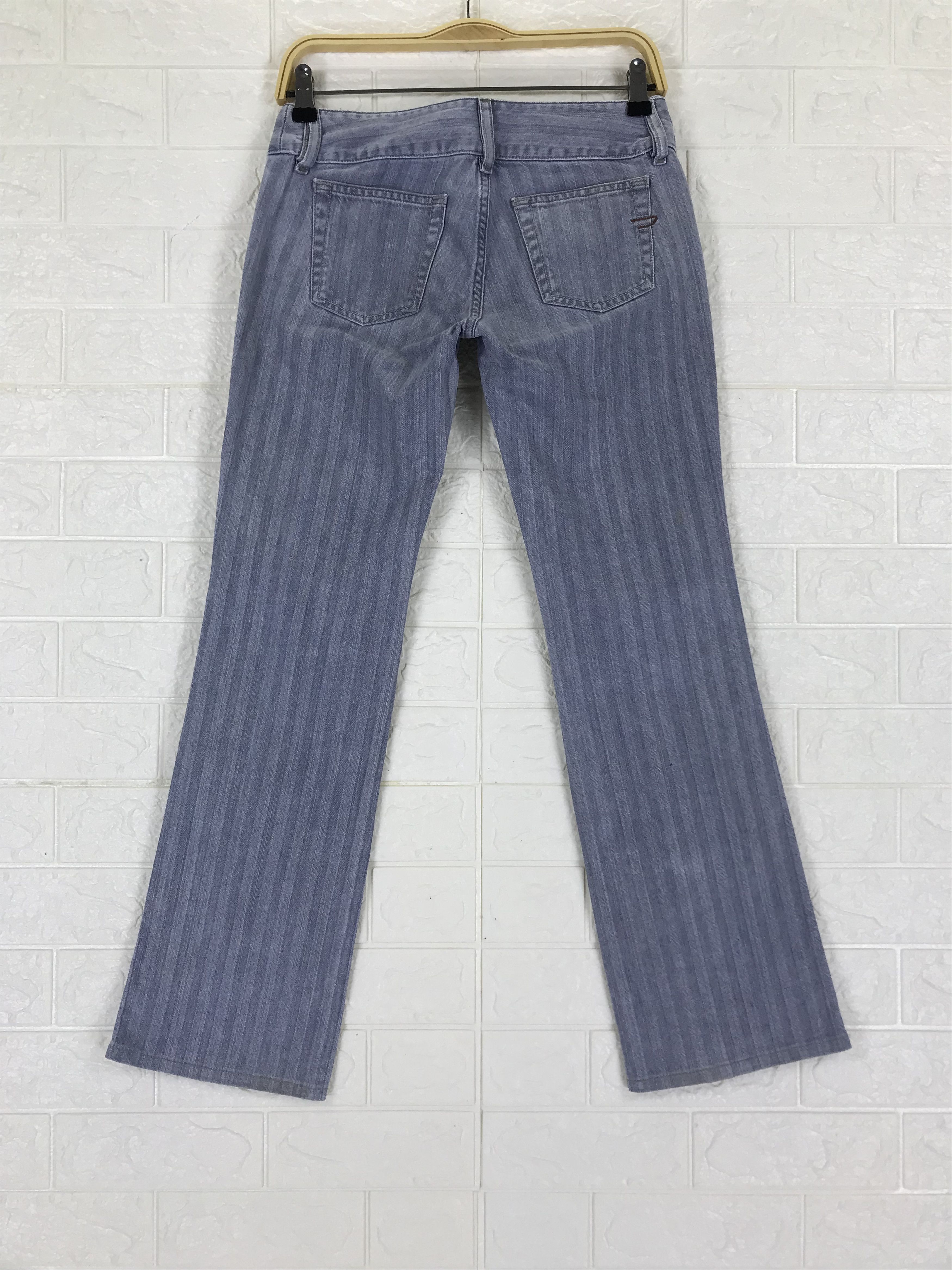 Diesel Vintage Diesel Striped Design Flare Jeans Size 26" / US 2 / IT 38 - 5 Thumbnail
