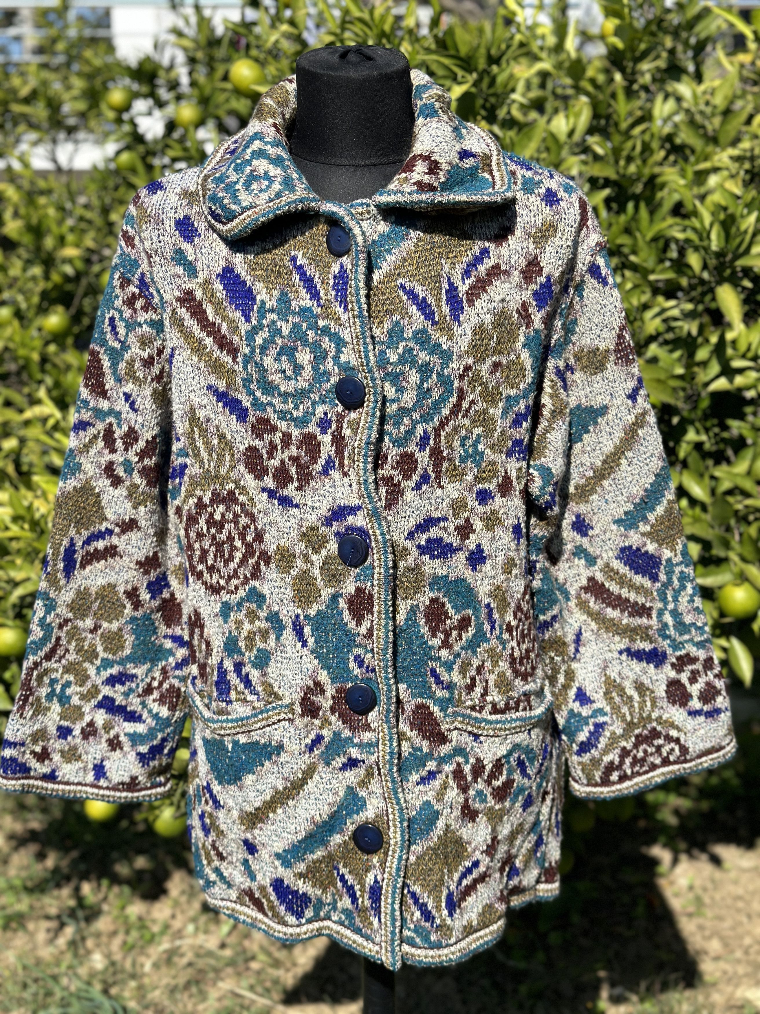 Missoni Rare Alpaca Missoni Sport Women Cardigan Buttons Size M Size M / US 6-8 / IT 42-44 - 6 Thumbnail