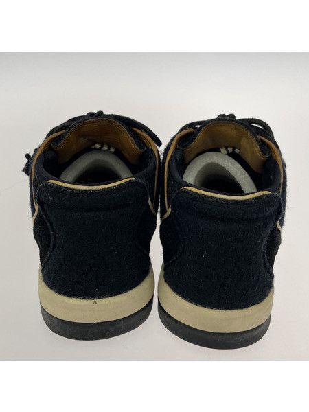 Visvim VISVIM FBT Fringed Suede Sneakers Black US8 | Grailed