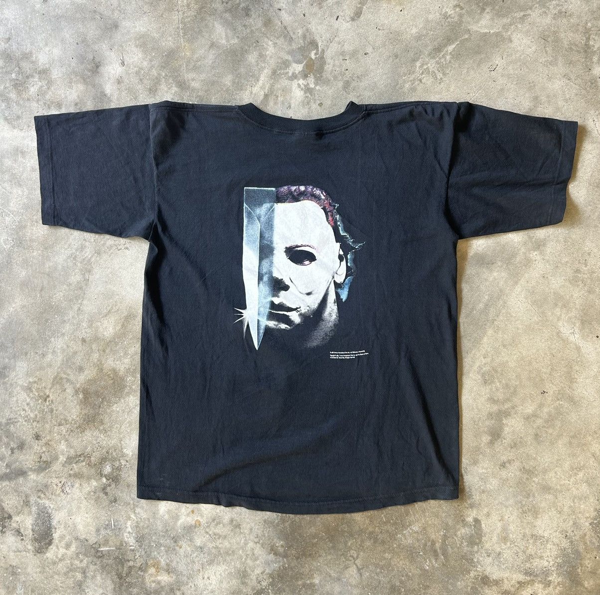 Expert Horror × Vintage Rare Vintage Halloween H2O Michael Myers Horror Movie Shirt Size US XL / EU 56 / 4 - 1 Thumbnail