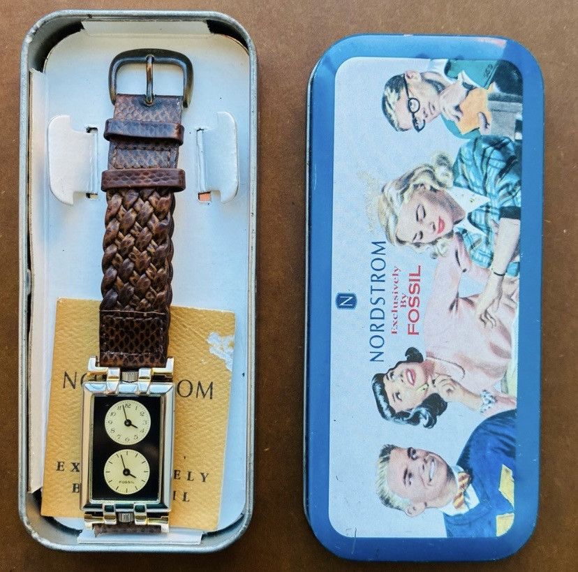 Fossil 1995 FOSSIL ART DECO EC-8605 Size ONE SIZE - 5 Thumbnail